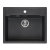 Zlewozmywak Reginox AMSTERDAM 54 TAPWING PURE BLACK + GRATIS